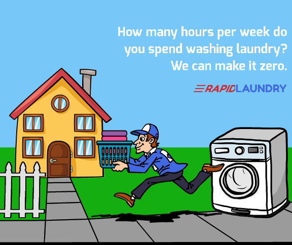 How many hours do you spend washing laundry? We can make it zero.
